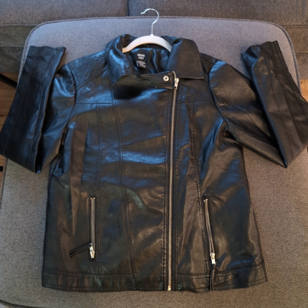 Miss Lili faux leather jacket